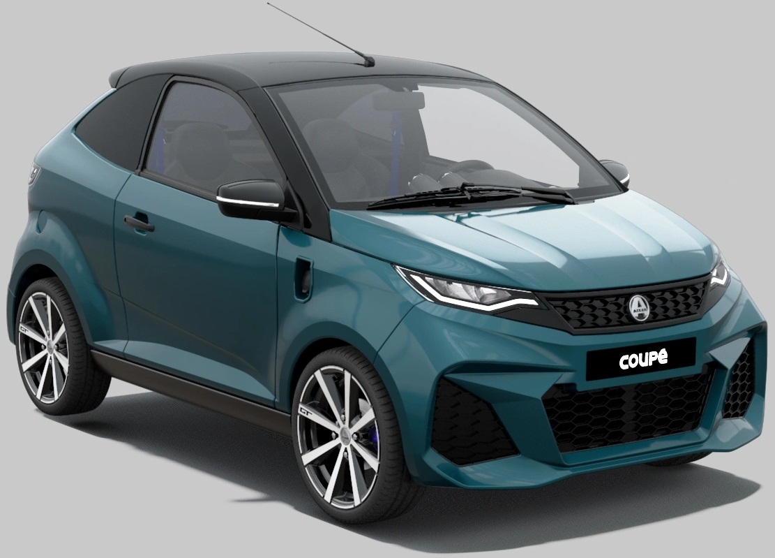 Aixam Coupe GTI electric 2026 Mallard Blue