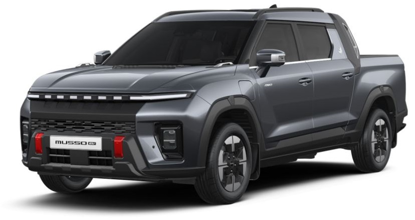 KG Mobility Musso Ev 2026 Marble Grey