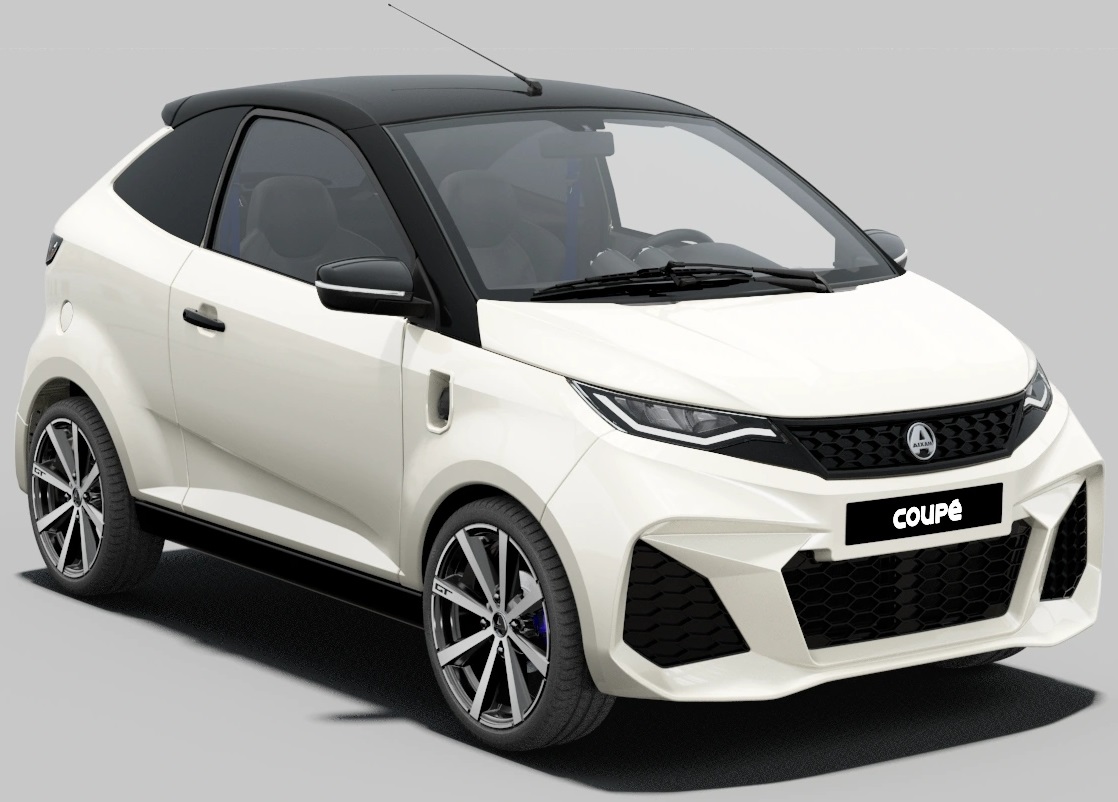 Aixam Coupe GTI electric 2026 Pearly White