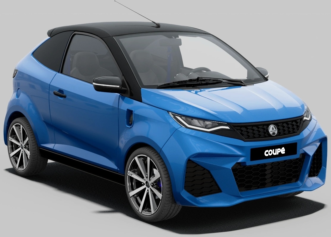 Aixam Coupe GTI electric 2026 Sapphire Blue