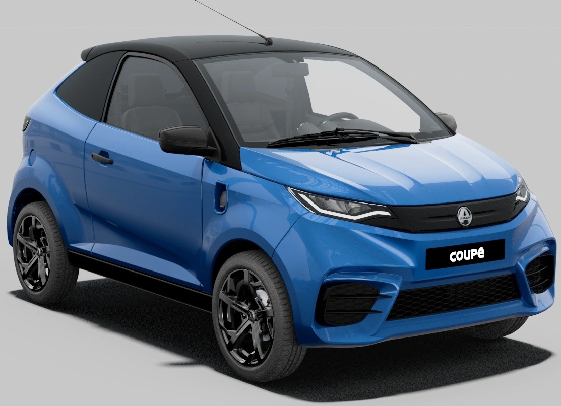 Aixam Coupe Sport electric 2026 Sapphire Blue
