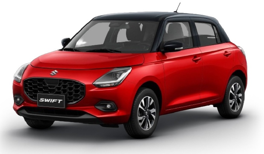Sizzling Red Metallic Midnight Black Pearl