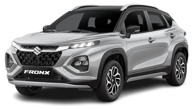 Suzuki Fronx 2026 Silky_Silver_-_Black_Roof