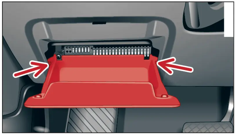 Audi Q3 2018 passenger compartment location