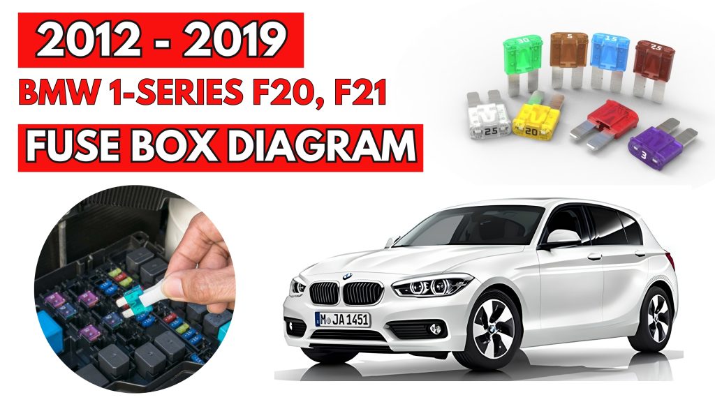 BMW 1 series F20 F21 2012 2019 Fuse Box Diagrams Location Featured