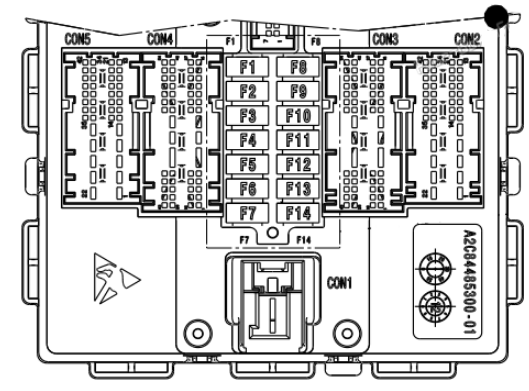 BMW 2-series F45, F46 (2015 - 2021) Body Domain Controller