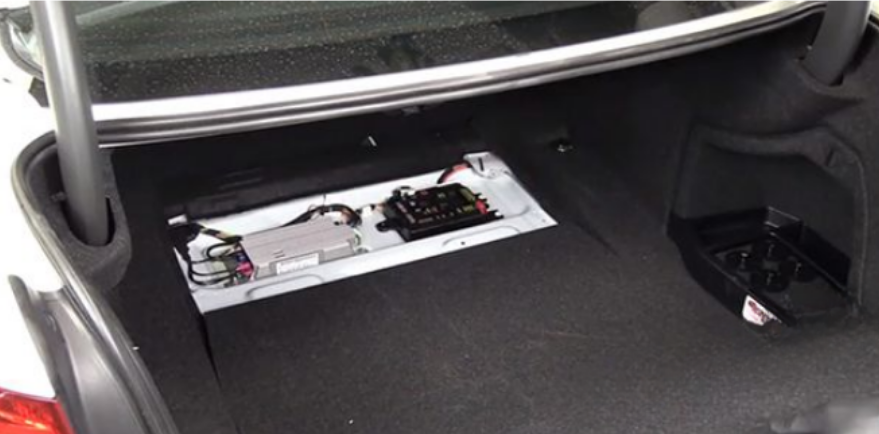 BMW 3-Series F30, F31, F34 (2012 - 2018) luggage Compartment location-2