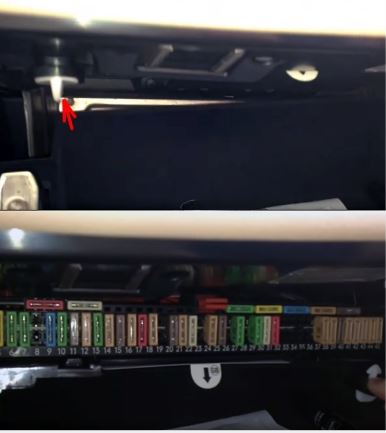 BMW 5-Series E39 (1996 - 2003) PASSENGER COMPARTMENT LOCATION