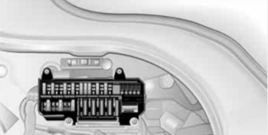 BMW 7-Series E65 - E68 (2002 - 2008) luggage compartment location-1