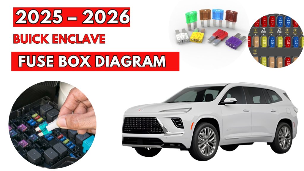 Buick Enclave 2025 – 2026 Fuse Box Location Diagrams