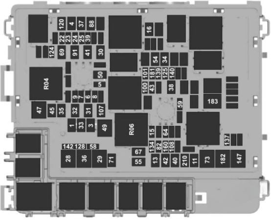 Engine Compartment Fuse Box Diagram 2024