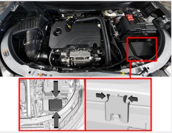 Engine Compartment Fuse Box Location 2025-2026