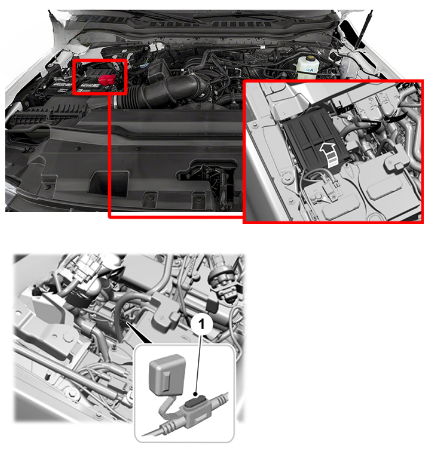 Ford F-550 (2023 - 2026) Engine Compartment-Image
