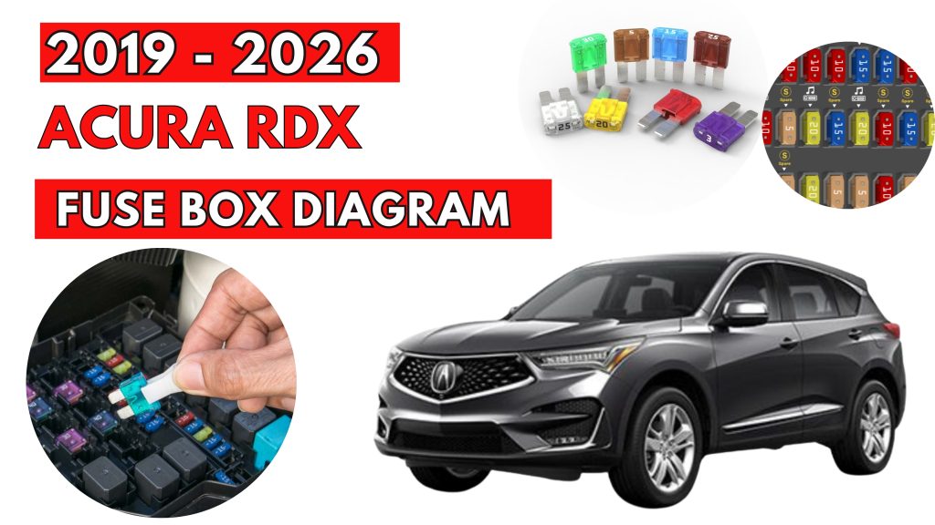 Fuse Box Location & Diagrams User Guide Acura RDX (2019 - 2026)
