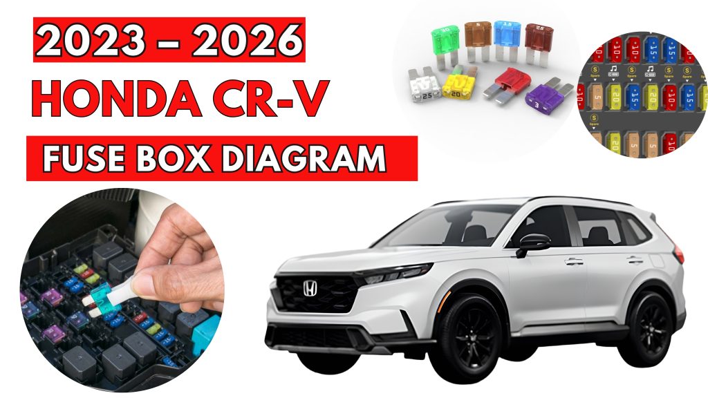 Fuse Box Location & Diagrams User Guide Honda CR-V (2023 – 2026)