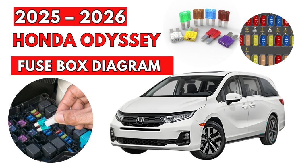 Fuse Box Location & Diagrams User Guide Honda Odyssey (2025 – 2026)