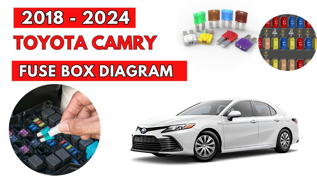 Fuse Box Location & Diagrams User Guide Toyota Camry (2018 - 2024)