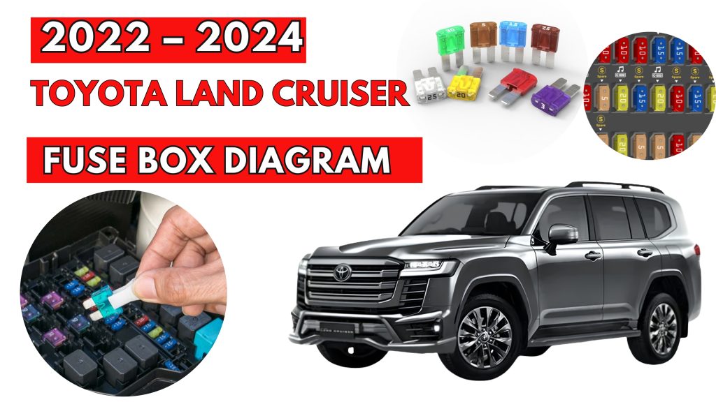 Fuse Box Location Diagrams User Guide Toyota Land Cruiser 2022 – 2024