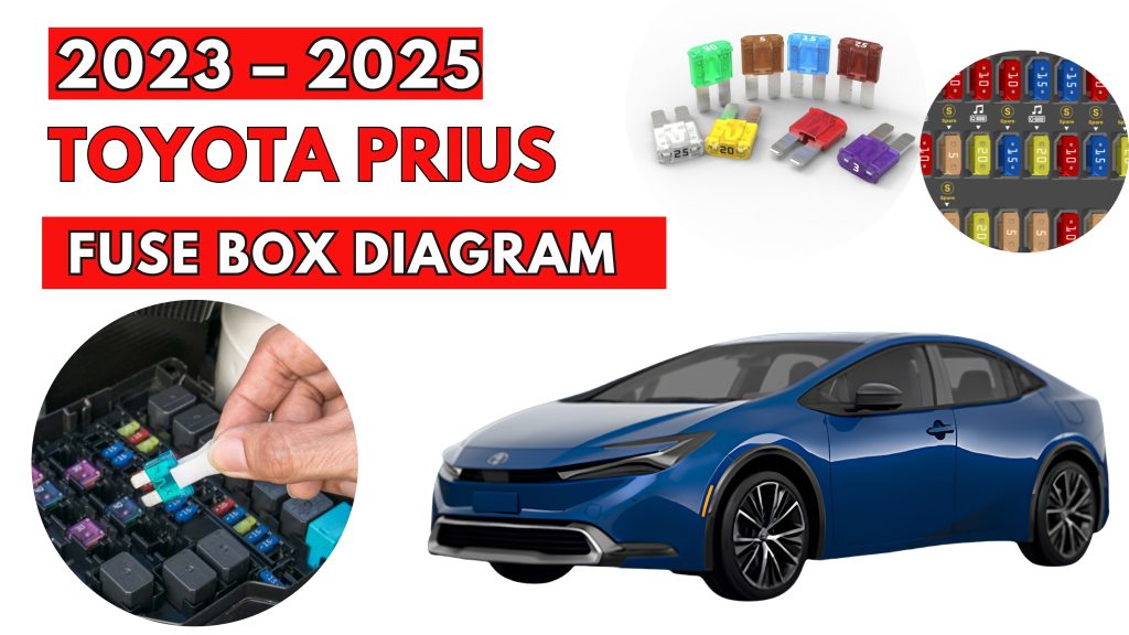Fuse Box Location & Diagrams User Guide Toyota Prius (2023 – 2025)