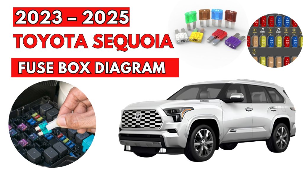 Fuse Box Location Diagrams User Guide Toyota Sequoia 2023 – 2025