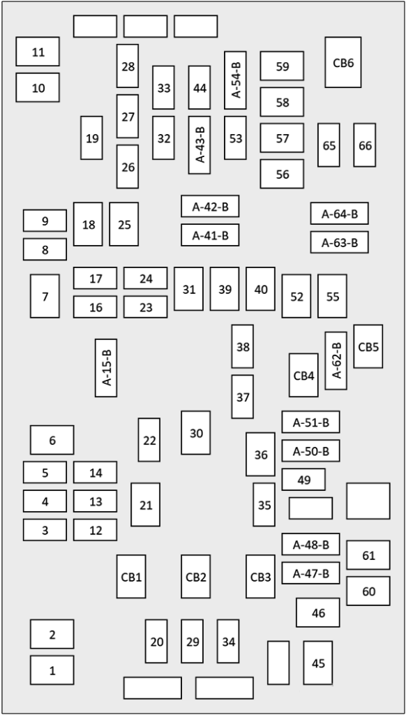 Jeep Grand Cherokee (2022 - 2026) PASSENGER COMPARTMENT DIAGRAMS