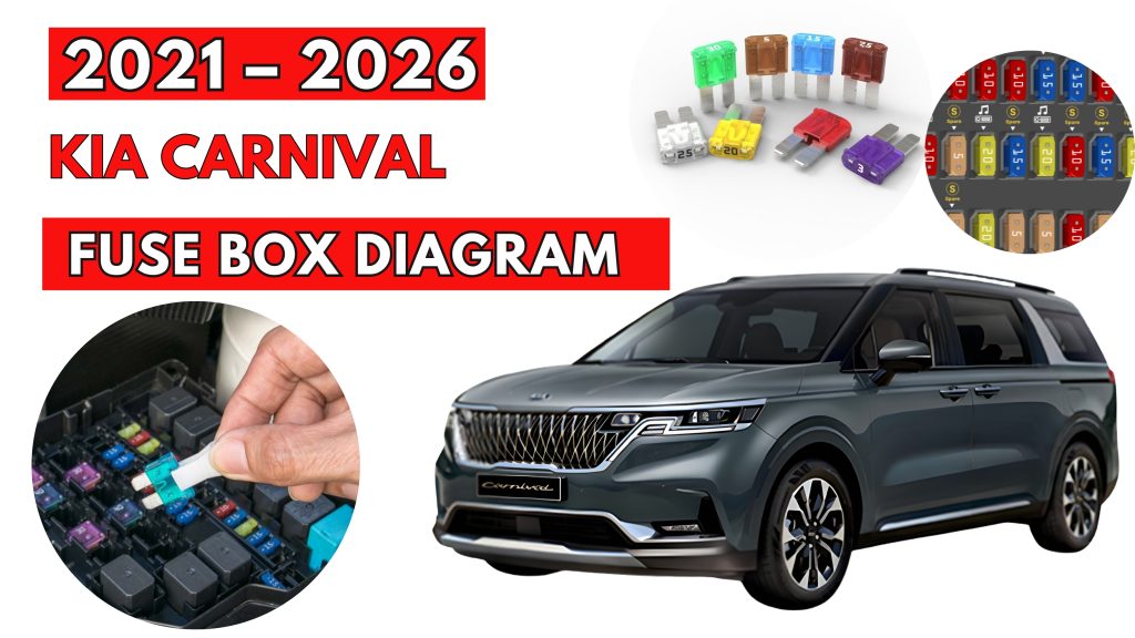 KIA Carnival (2021 – 2026) Fuse Box Location & Diagrams