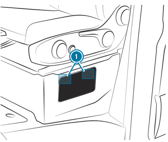 Mercedes-Benz Sprinter 2019 – 2024 Driver’s Side Fuse Box Location