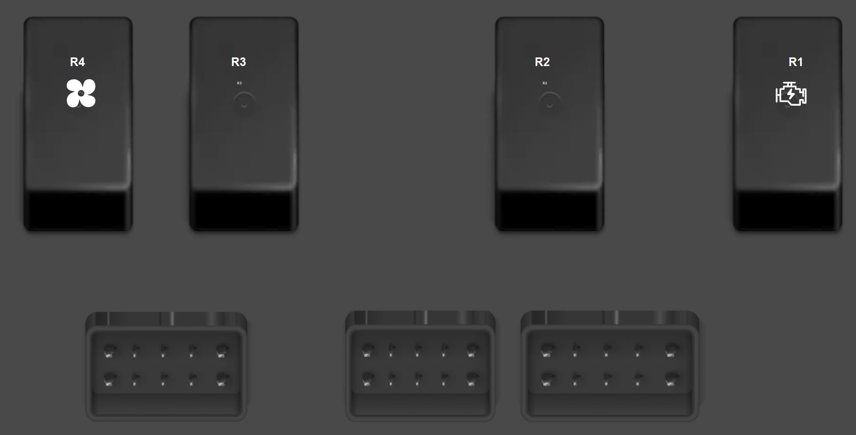 Passenger Compartment Relays Box No 2 2018-2024