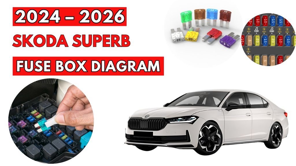 Skoda Superb (2024 – 2026) Fuse Box Location & Diagrams