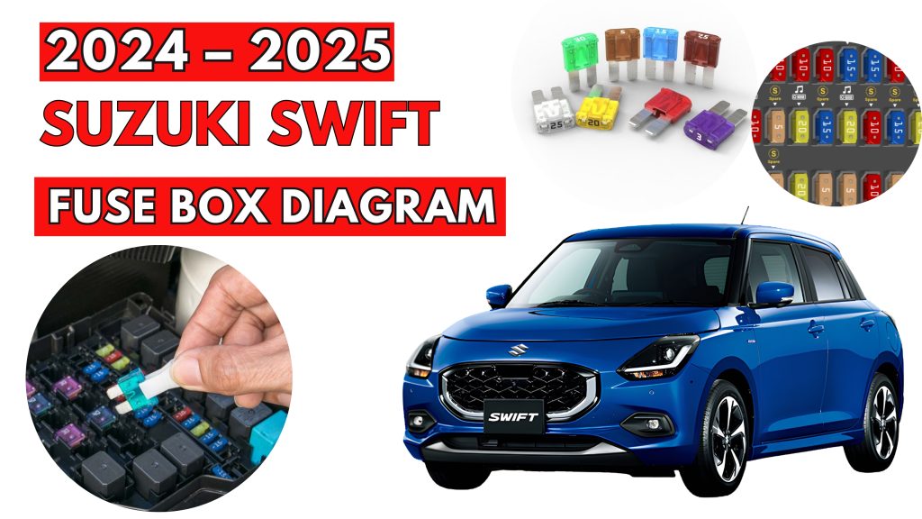 Suzuki Swift (2024 – 2025) Fuse Box Location & Diagrams