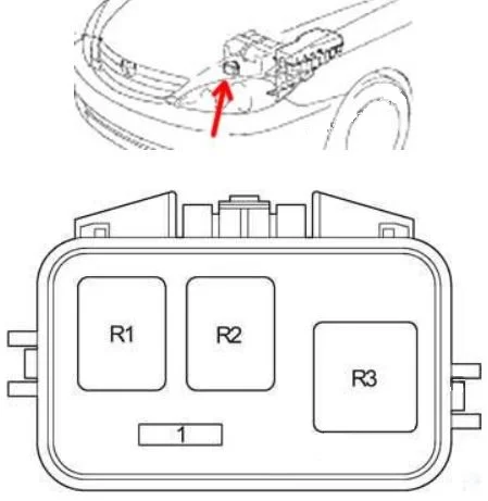Toyota-Camry-2002-2006-Engine-Compartment-Additional-Fuse-Box-6