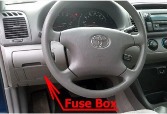 Toyota-Camry-2002-2006-Passenger-Compartment-Fuse-Box-location-1