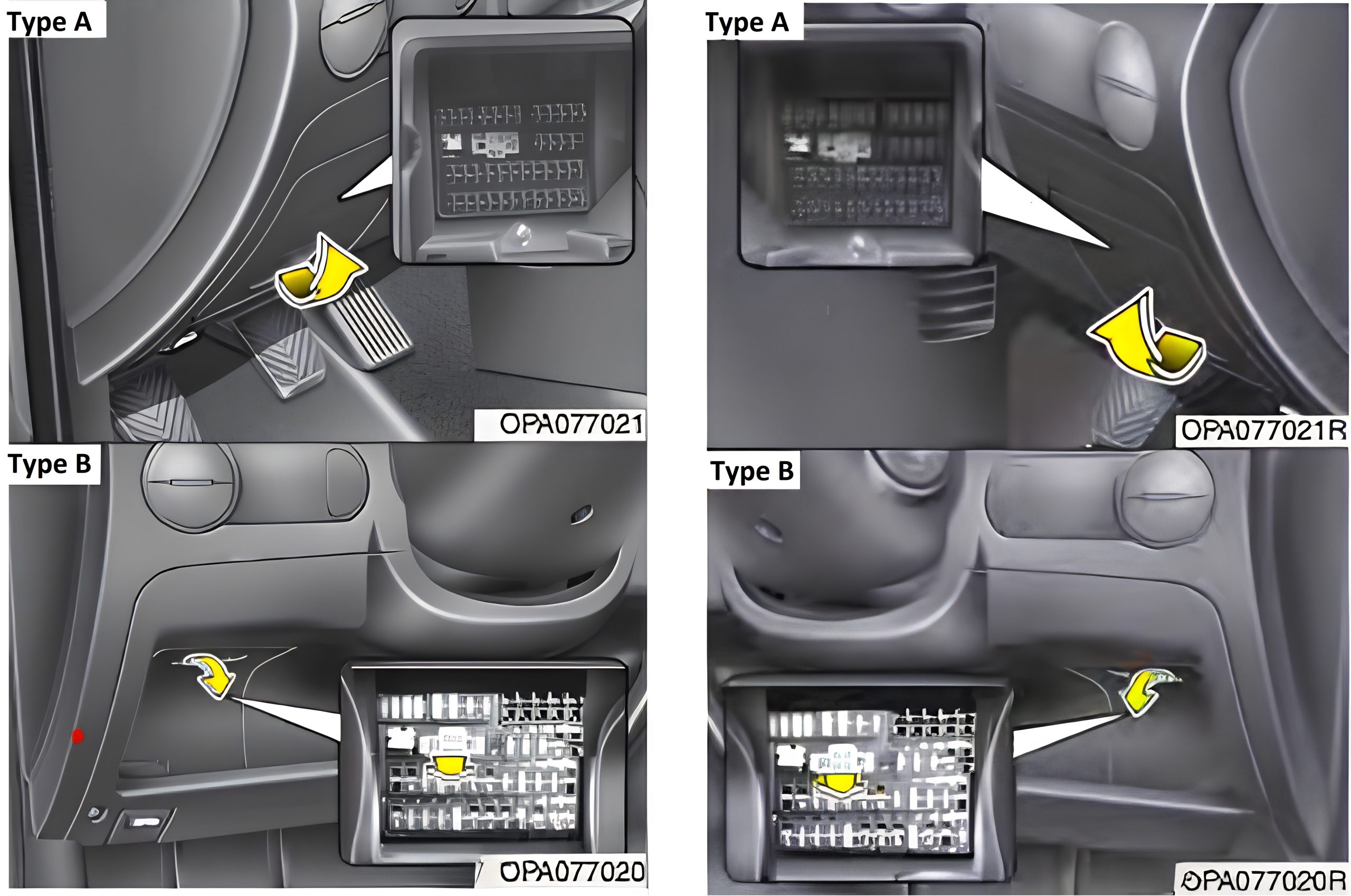 Hyundai i10 (2007 - 2013) Passenger Compartment Fuse Box Location 2