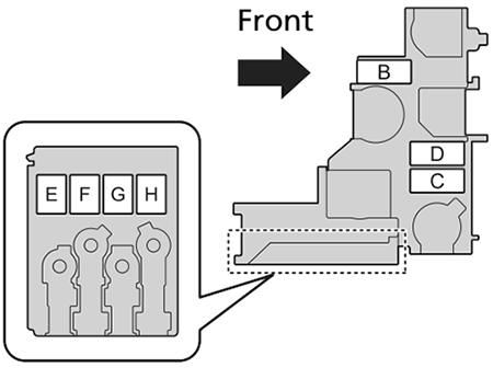 Acura MDX (2022 - 2026) Battery Fuse Box Diagram Luggage Compartment