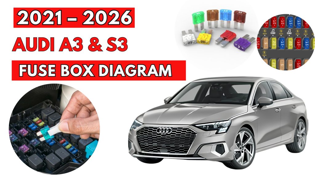 Audi A3 & S3 (2021 – 2026) Fuse Box Location & Diagrams