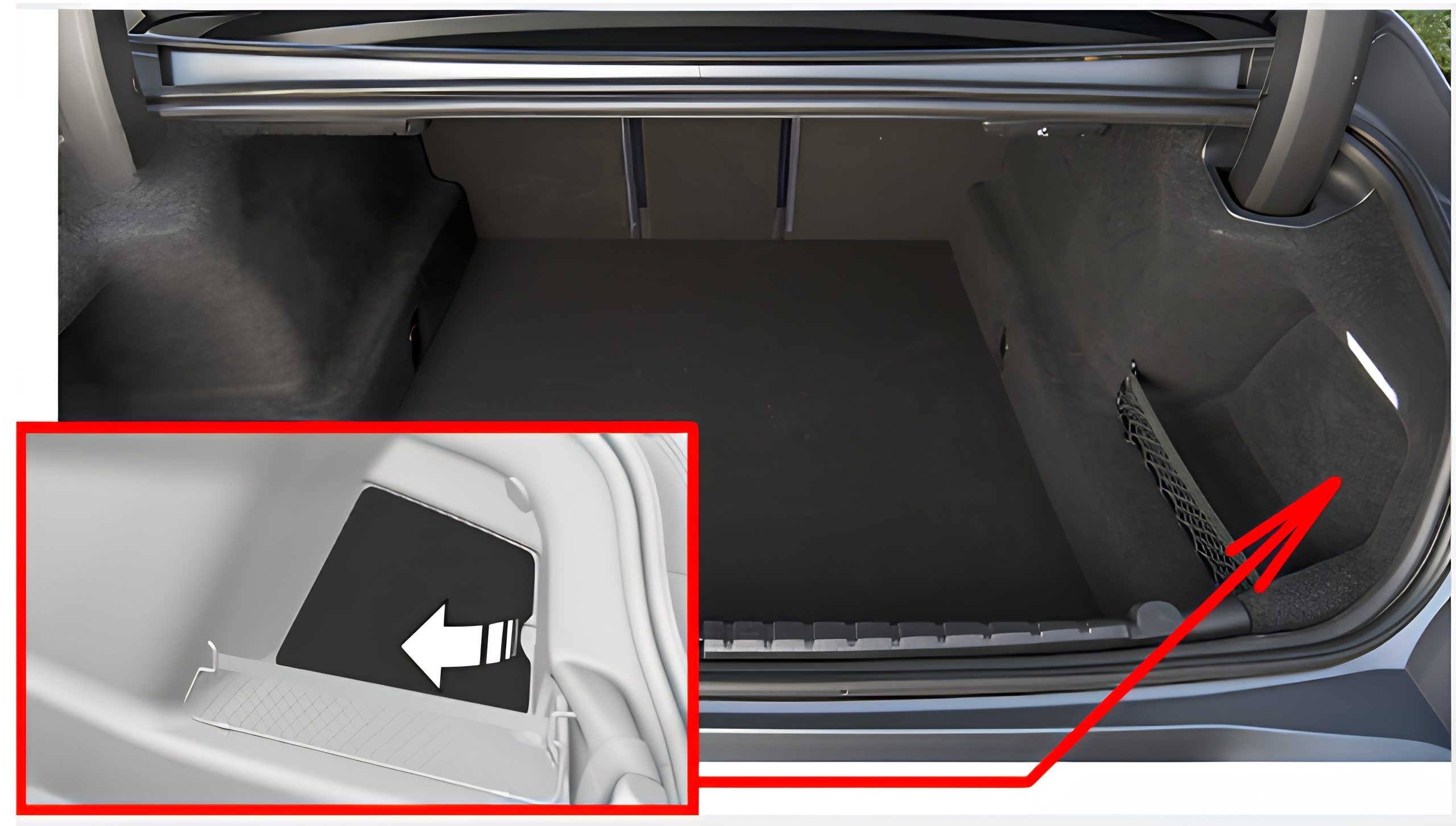 BMW 8-Series G14 - G16 (2019 – 2026) Luggage Compartment Fuse Box Diagram