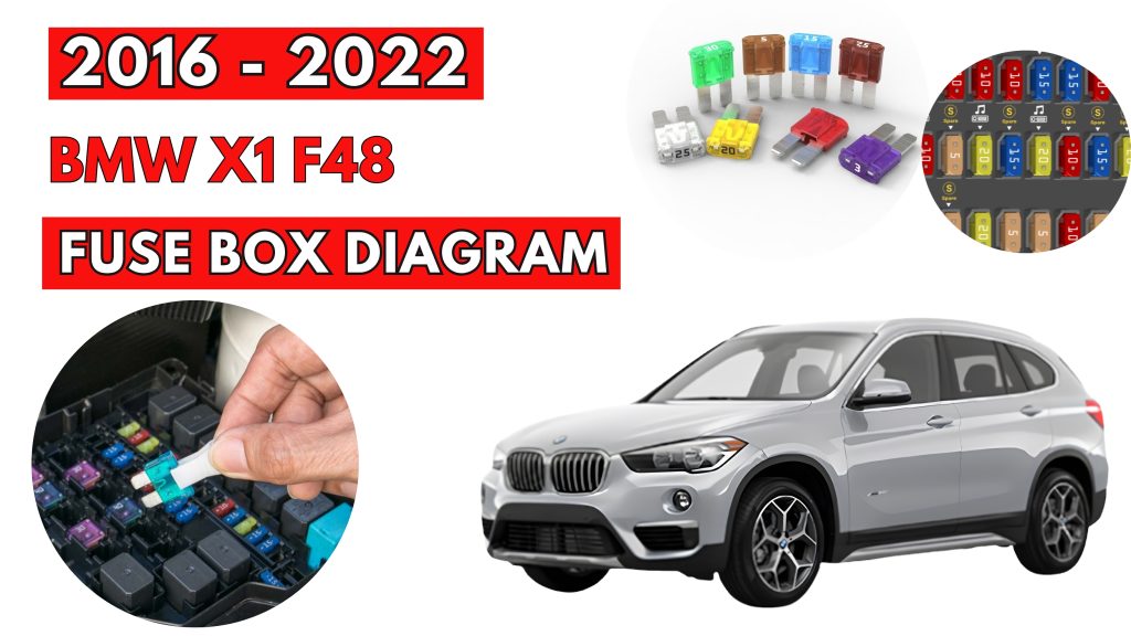 BMW X1 F48 2016 2022 Fuse Box Location Diagrams