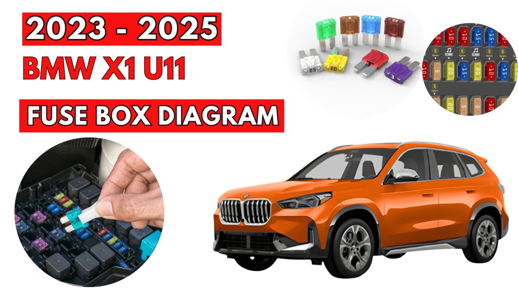 BMW X1 U11 (2023 - 2025) Fuse Box Location & Diagrams