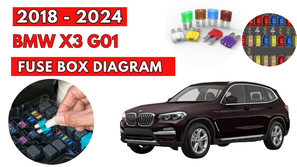 BMW X3 G01 (2018 - 2024) Fuse Box Location & Diagrams