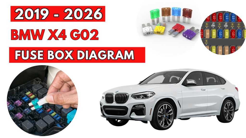 BMW X4 G02 (2019 - 2026) Fuse Box Location & Diagrams