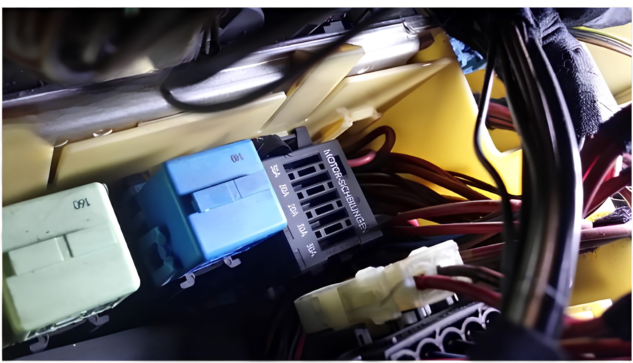 BMW X5 E53 (2000 - 2006) Engine Compartment Fuse Box Location 2