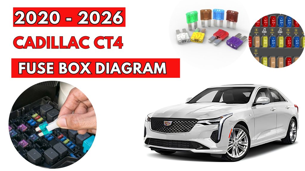 Cadillac CT4 (2020 - 2026) Fuse Box Location & Diagrams