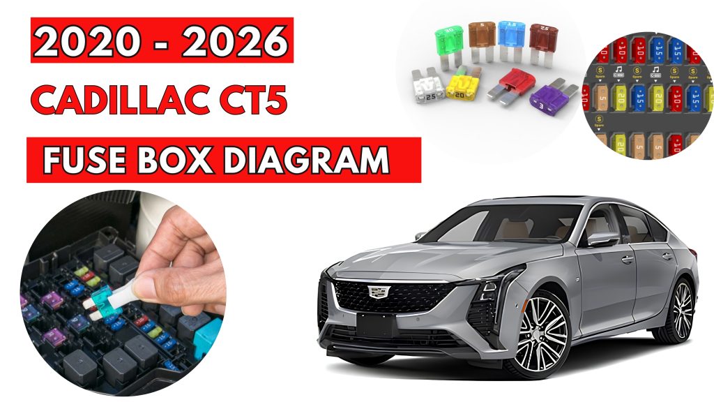 Cadillac CT5 (2020 - 2026) Fuse Box Location & Diagrams