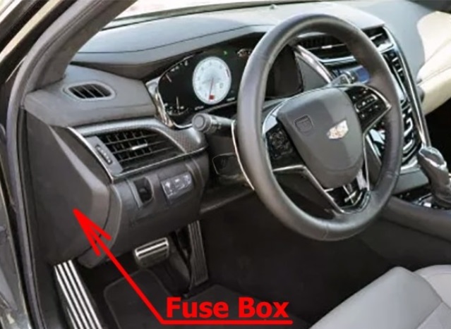 Cadillac CTS (2014 - 2019)Passenger Compartment Fuse Box