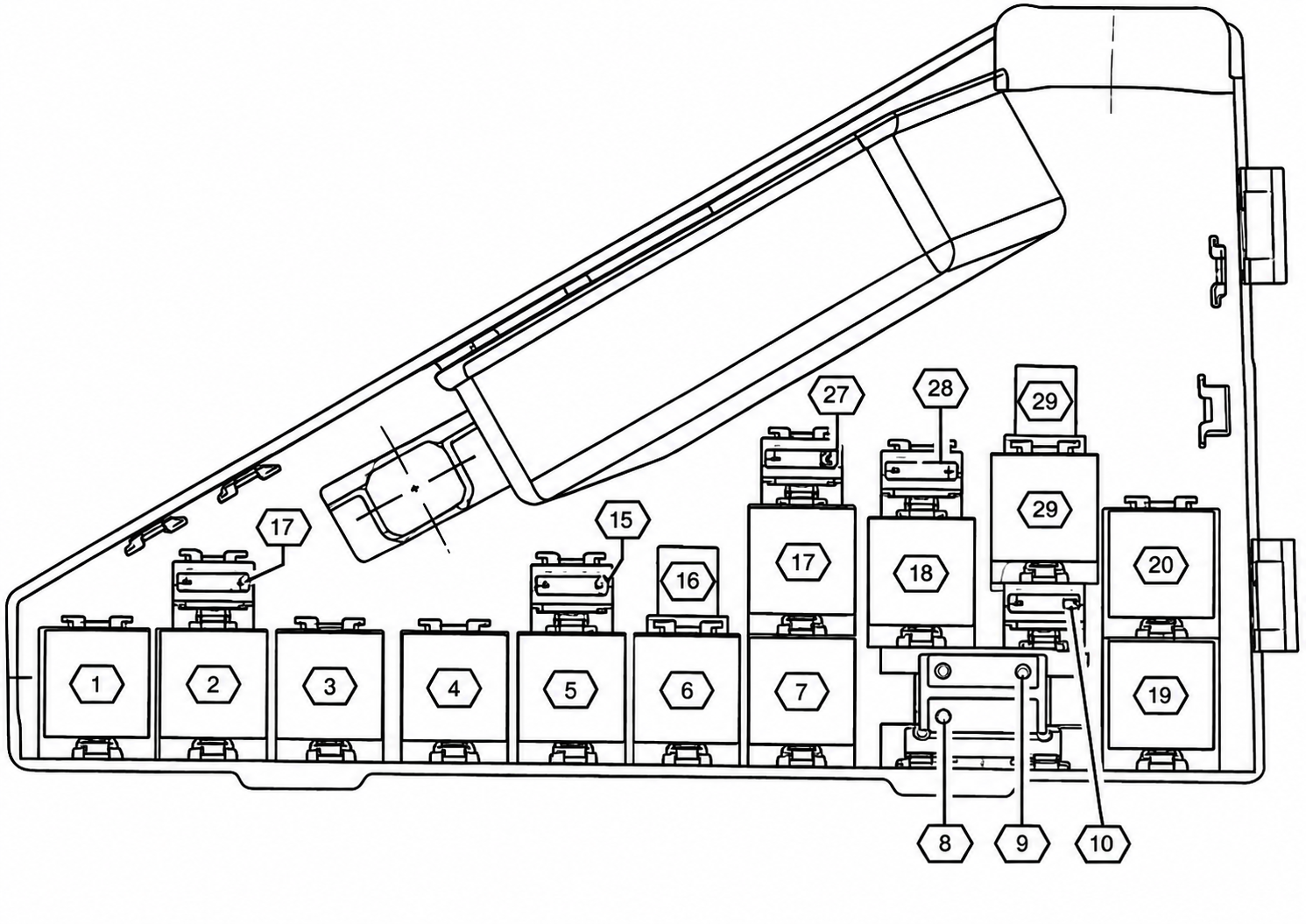 Cadillac Catera (1997-1999) ENGINE Compartment