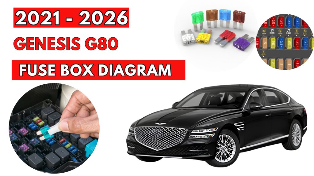 Genesis G80 (2021 - 2026) Fuse Box Location & Diagrams