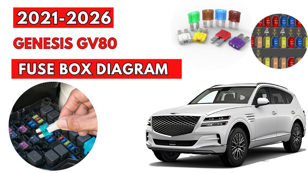 Genesis GV80 (2021 - 2026) Fuse Box Location & Diagrams