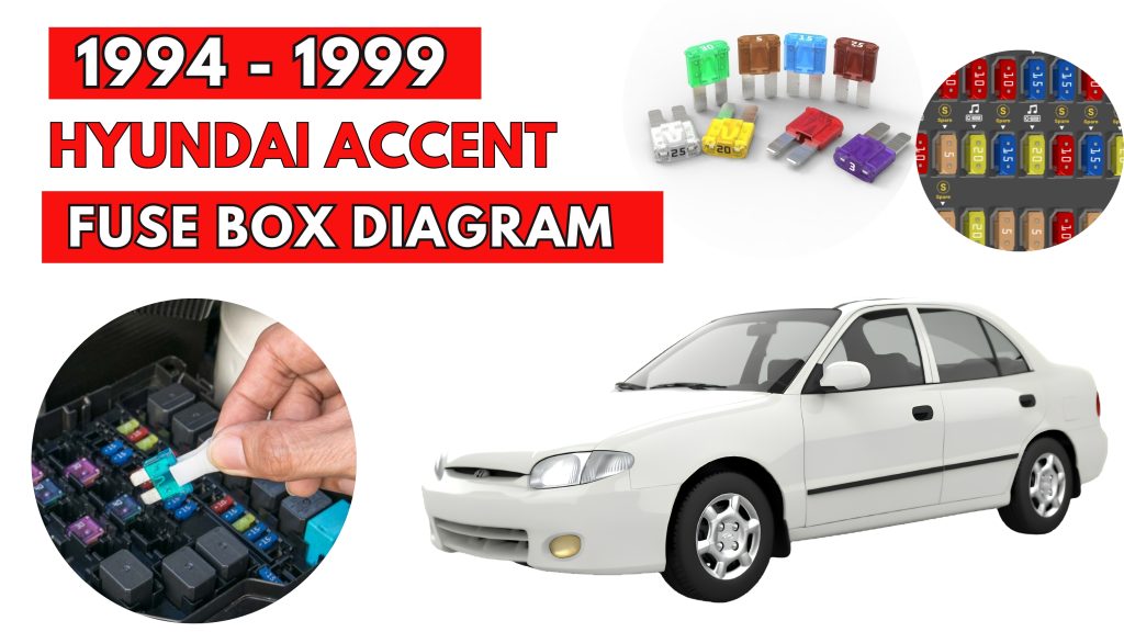 Hyundai Accent (1994 - 1999) Fuse Box Location & Diagrams