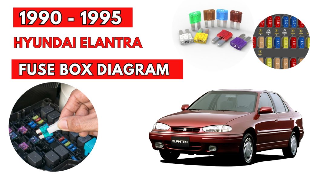 Hyundai Elantra (1990 - 1995) Fuse Box Location & Diagrams