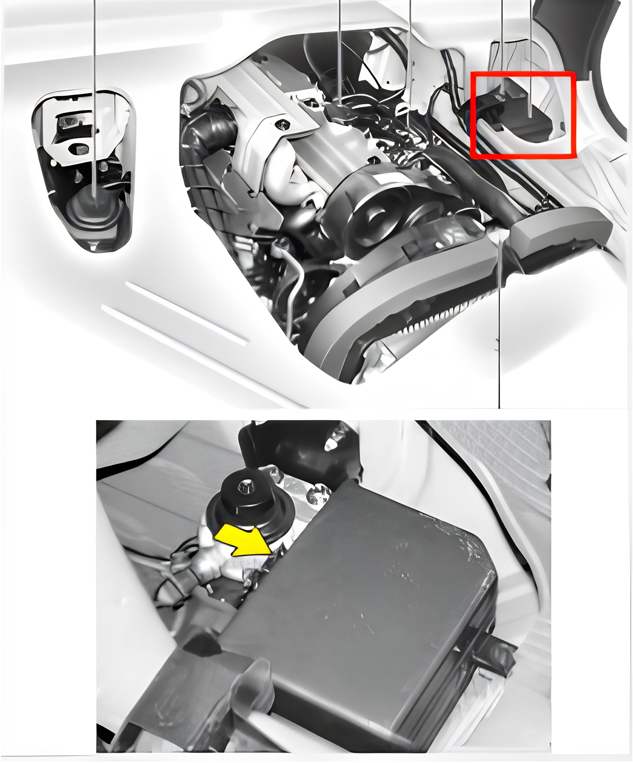 Hyundai H-100 (2005 - 2018) Engine Compartment Fuse Box Location